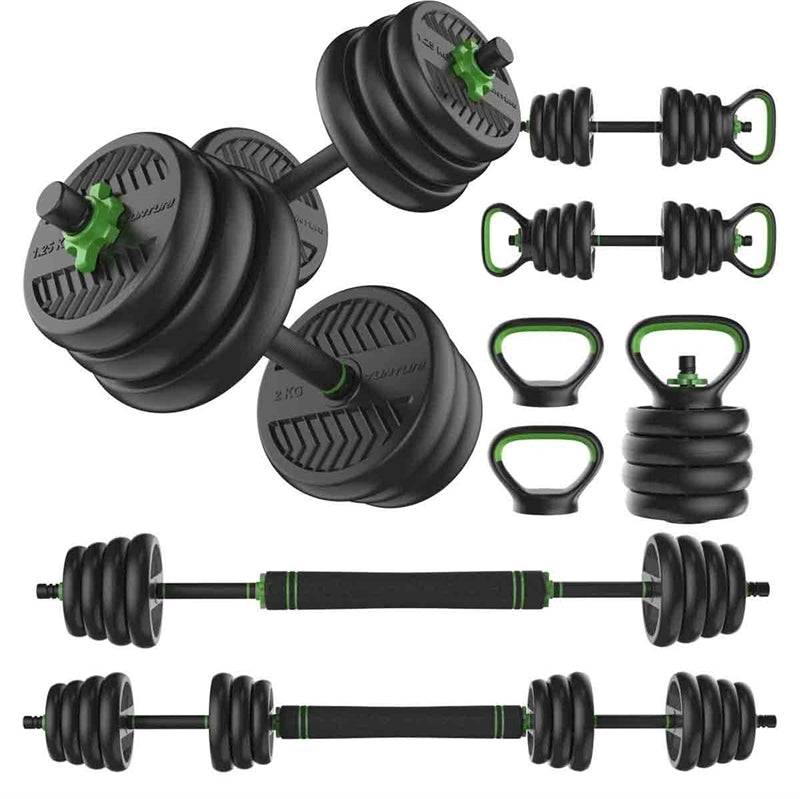 Tunturi Barbell/Dumbbell Set, 28kg Vin