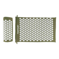 Tunturi Acupressure Mat and Pillow Green