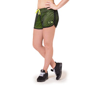 Gorilla Wear Madison Reversible Shorts, black/neon lime