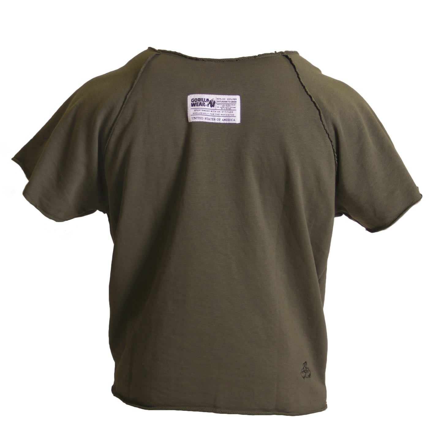 Gorilla Wear Classic Workout Top, army green