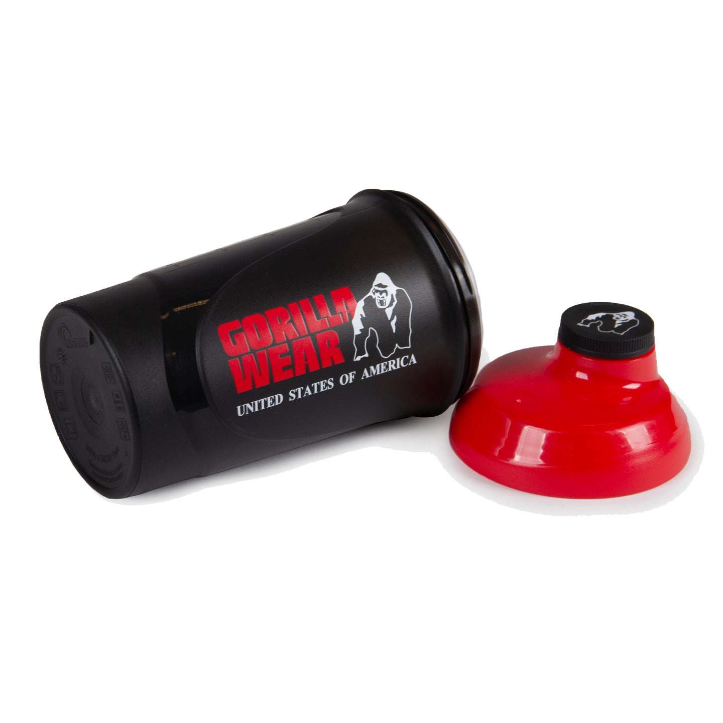 Gorilla Wear Gorilla Wear Wave Shaker 600 ml, black/red
