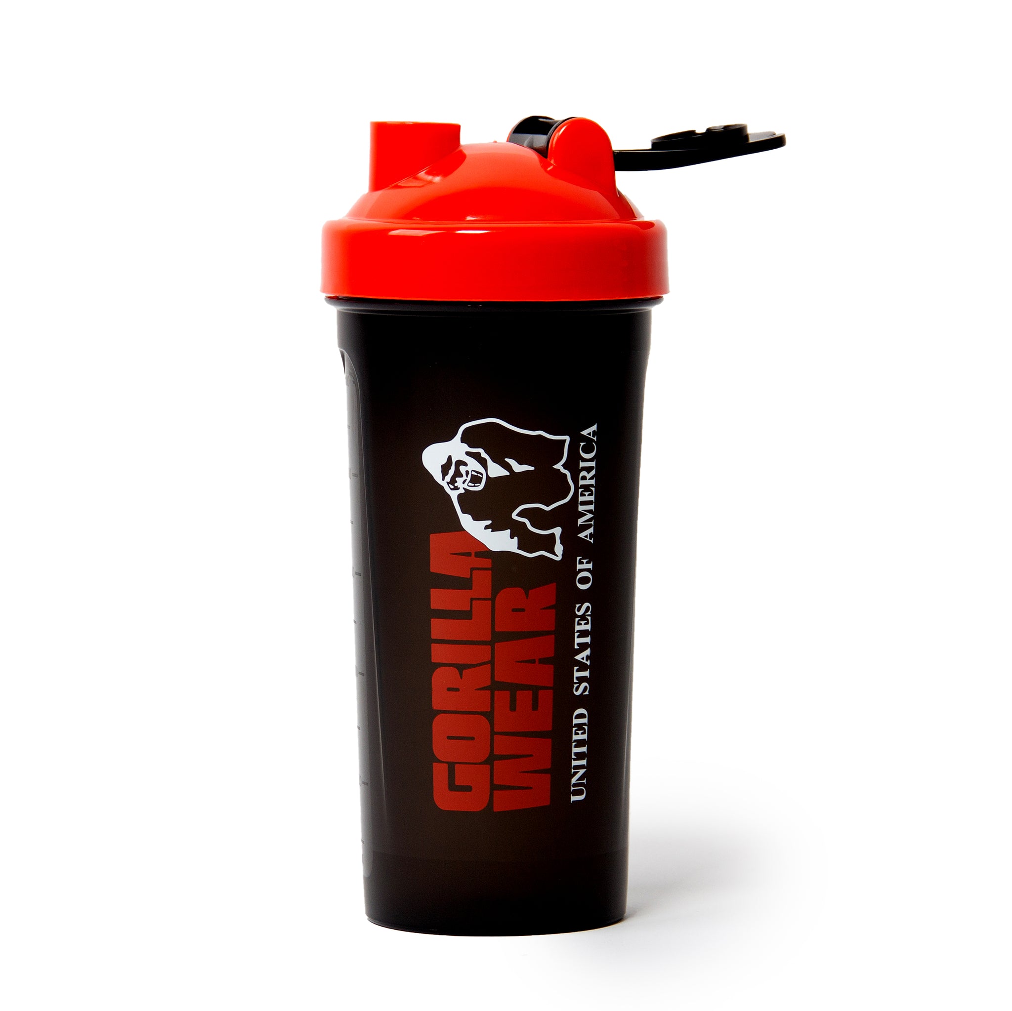 Gorilla Wear Shaker XXL 1000 ml, black/red