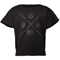 Gorilla Wear Sheldon Work Out Top, black