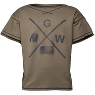 Gorilla Wear Sheldon Work Out Top, army green