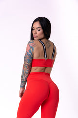 NEBBIA Bandeau Bikini, red