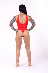 NEBBIA Sexy Monokini Swimsuit, red