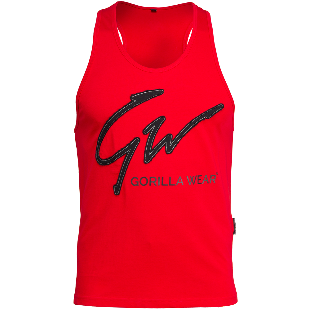 Gorilla Wear Evansville Tank Top, red