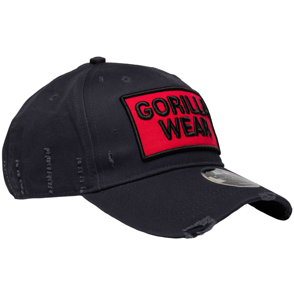 Gorilla Wear Harrison Cap, black/red