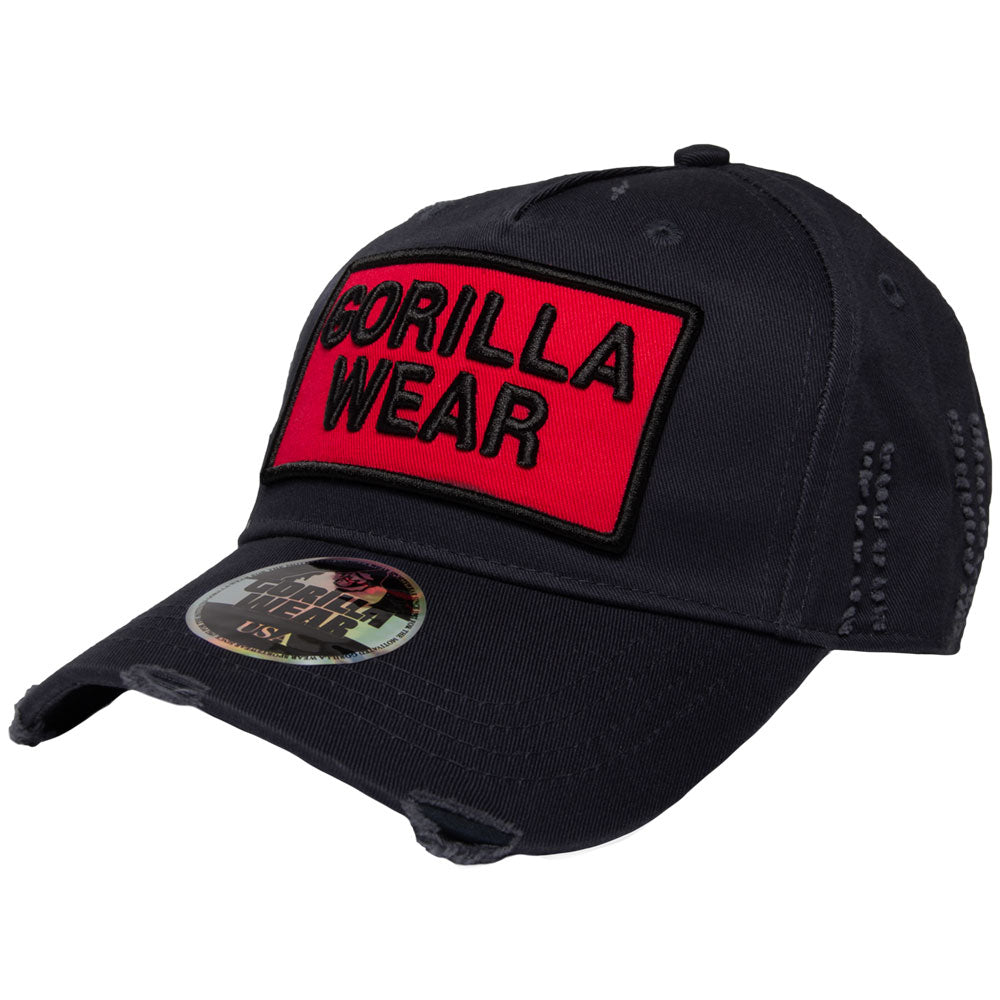 Gorilla Wear Harrison Cap, black/red