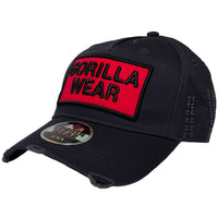 Gorilla Wear Harrison Cap, black/red