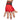 Gorilla Wear Boxing Hand Wraps, red - 3 m