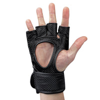 Gorilla Wear Berea MMA Gloves (without thumb), black/white