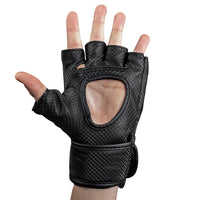 Gorilla Wear Manton MMA Gloves (with thumb), black/white