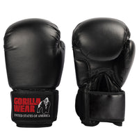 Gorilla Wear Mosby Boxing Gloves, black
