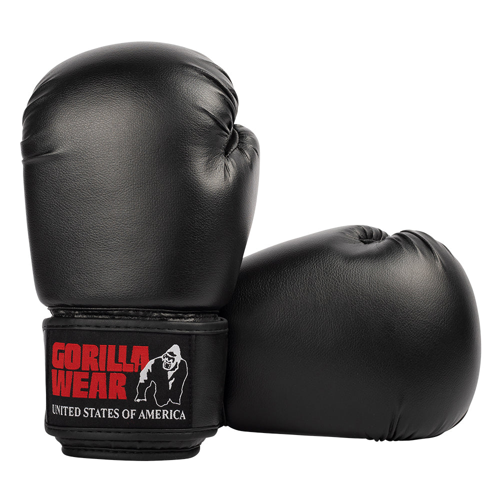 Gorilla Wear Mosby Boxing Gloves, black