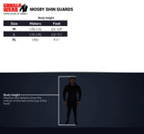 Gorilla Wear Mosby Shin Guards, black