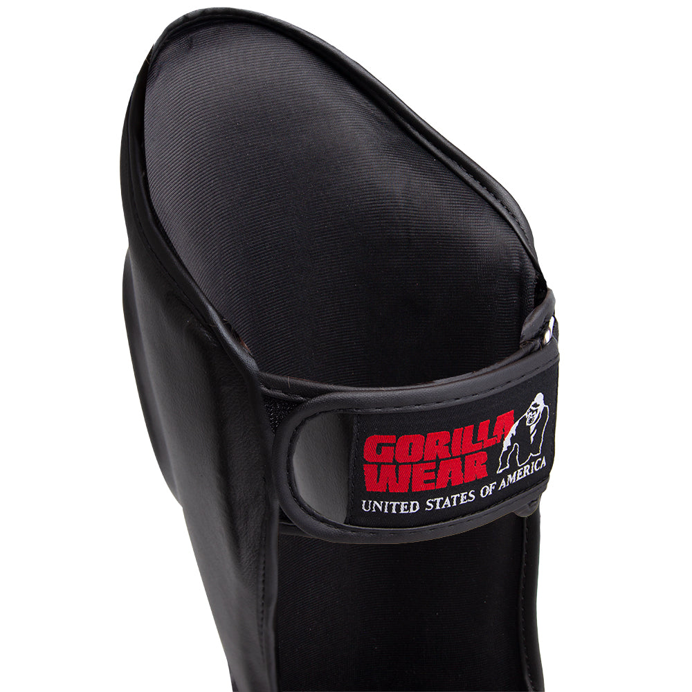 Gorilla Wear Mosby Shin Guards, black