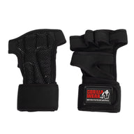 Gorilla Wear Yuma Weightlifting Workout Gloves, black