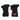 Gorilla Wear Yuma Weightlifting Workout Gloves, black