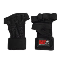 Gorilla Wear Yuma Weightlifting Workout Gloves, black