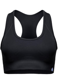 Gorilla Wear Yava Seamless Sport Bra, black