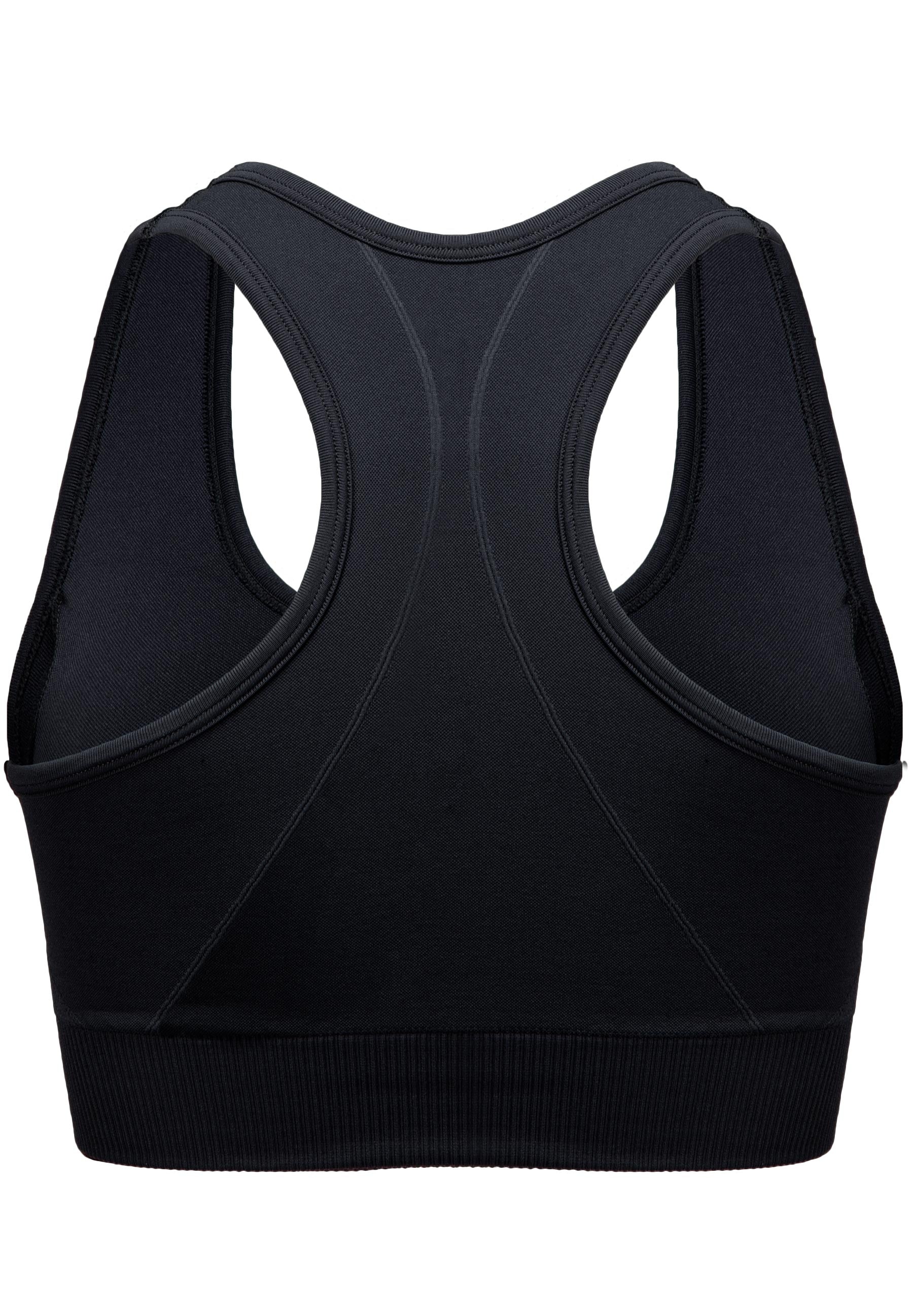 Gorilla Wear Yava Seamless Sport Bra, black
