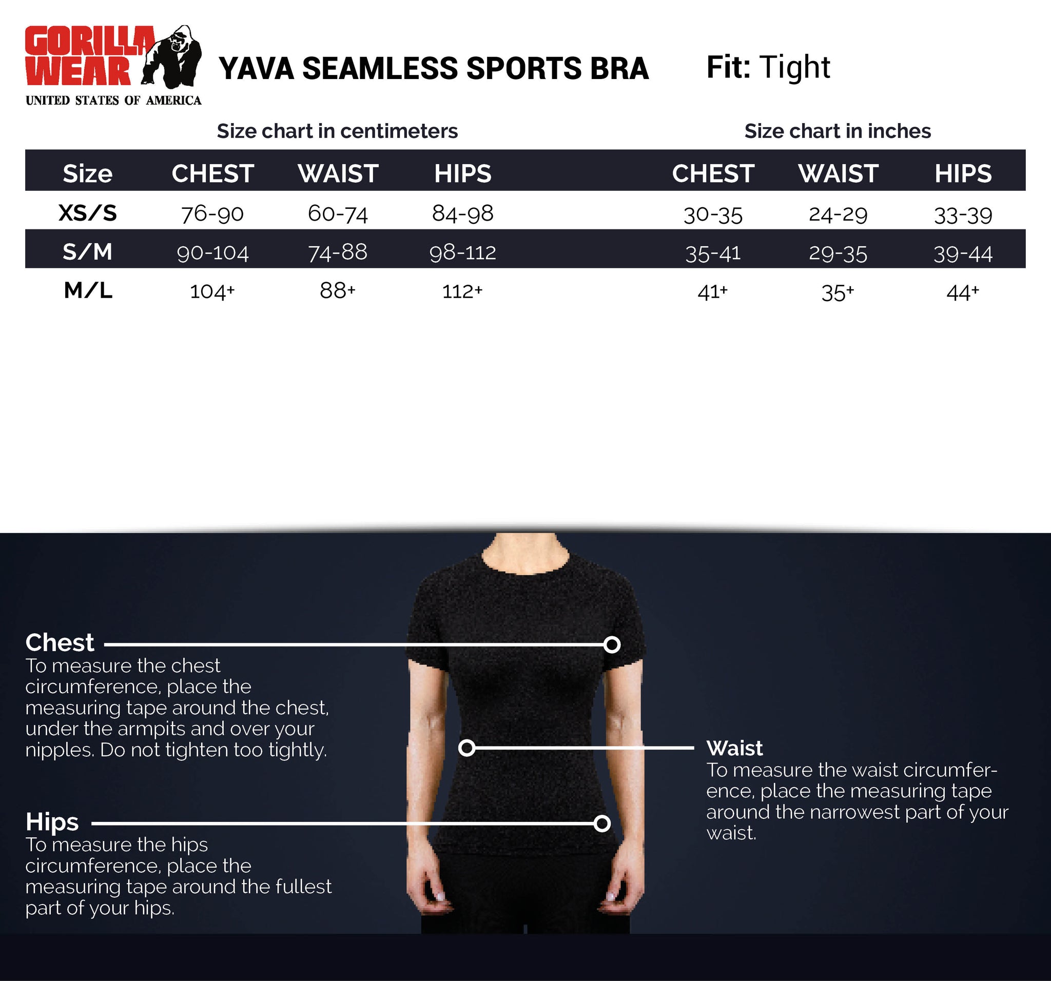 Gorilla Wear Yava Seamless Sport Bra, green