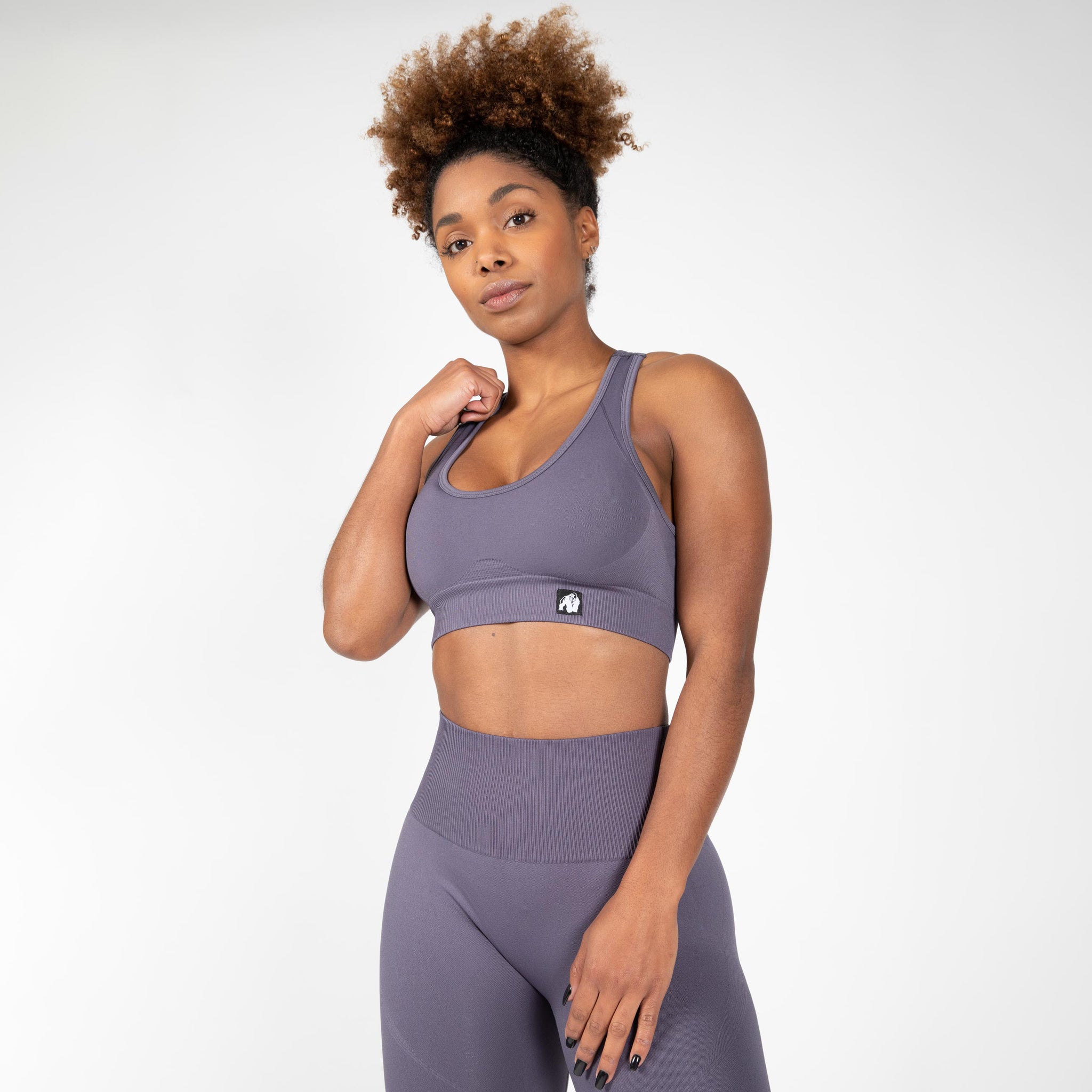 Gorilla Wear Yava Seamless Sport Bra, grey