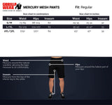 Gorilla Wear Mercury Mesh Pants, Army Grön / Svart