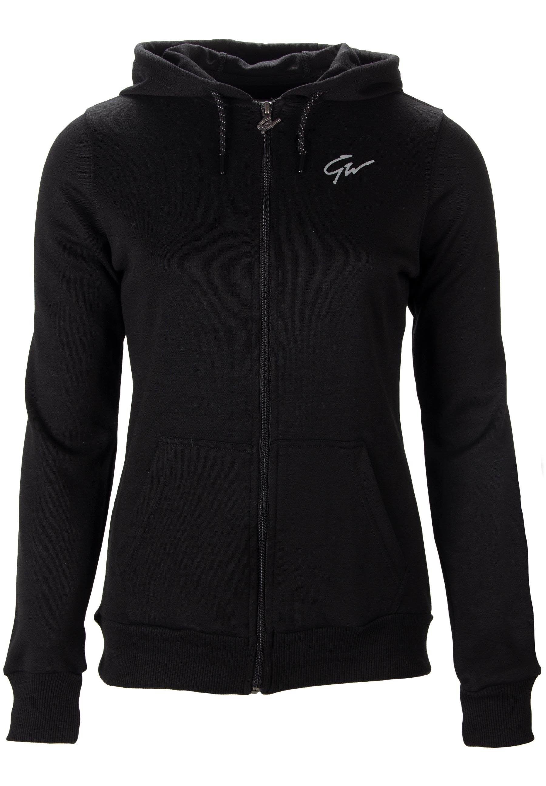 Gorilla Wear Pixley Zipped Hoodie, black