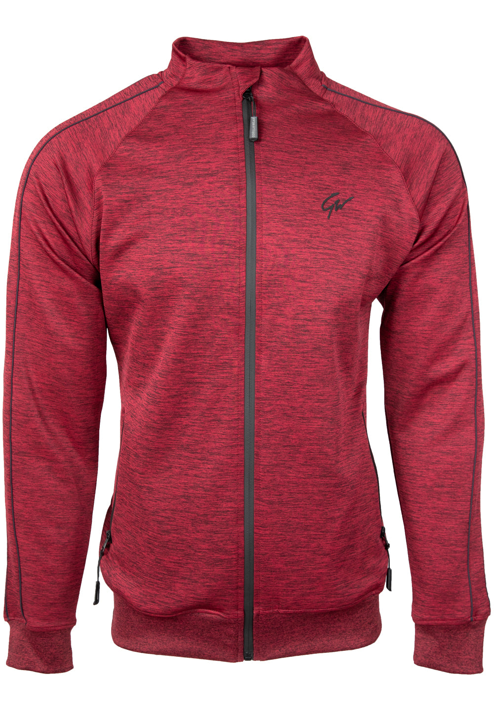 Gorilla Wear Wenden Track Jacket, burgundy red