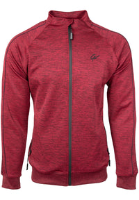 Gorilla Wear Wenden Track Jacket, burgundy red