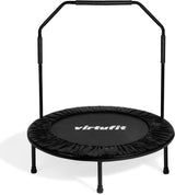Virtufit Fitness Trampoline with Handlebar, 100 cm