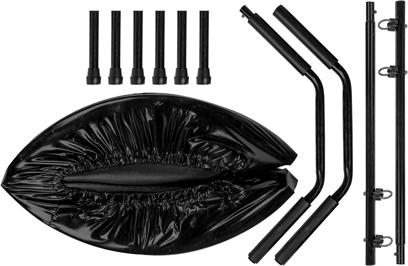 Virtufit Fitness Trampoline with Handlebar, 100 cm