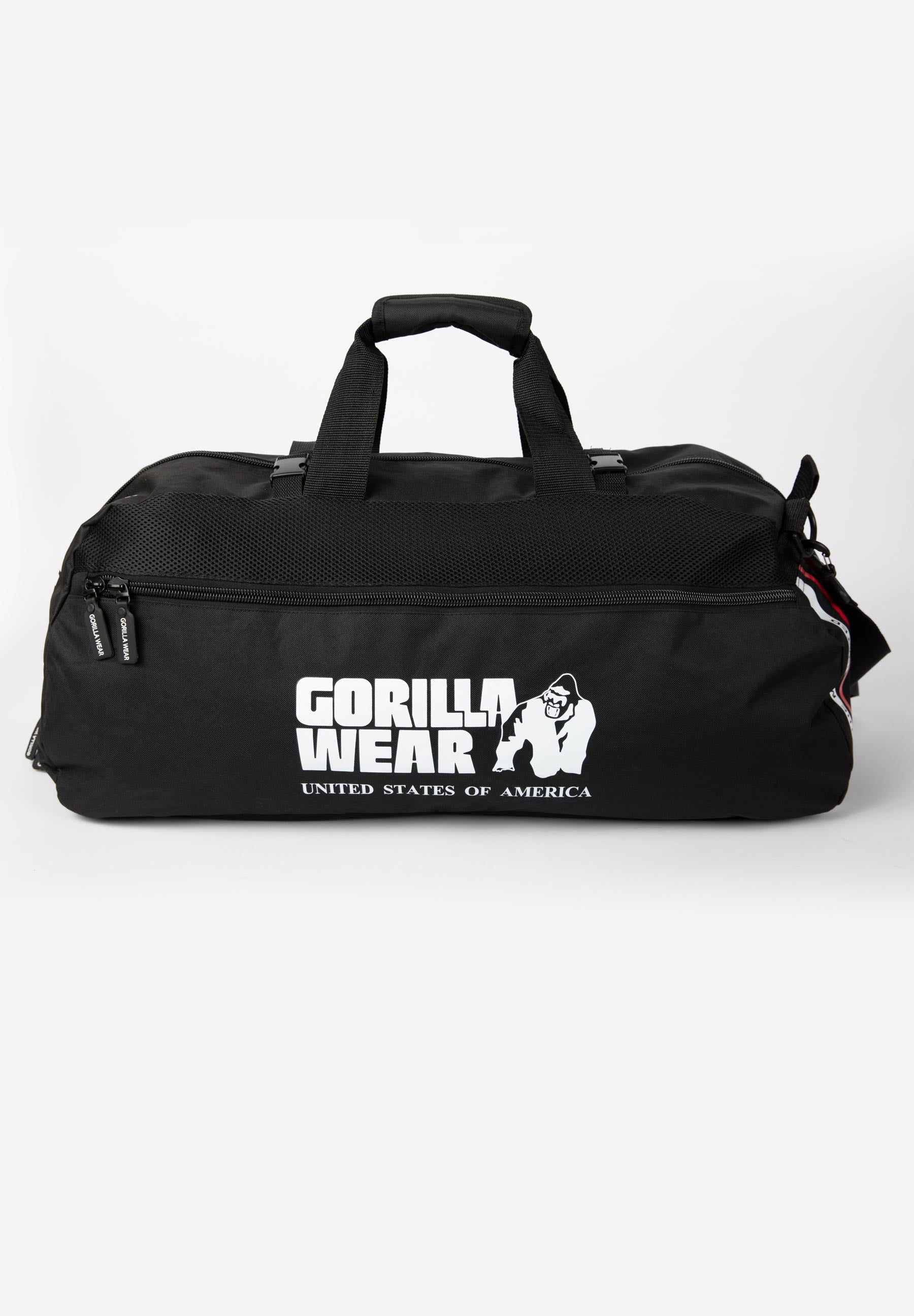 Gorilla Wear Norris Hybrid Gym Bag/Backpack, svart