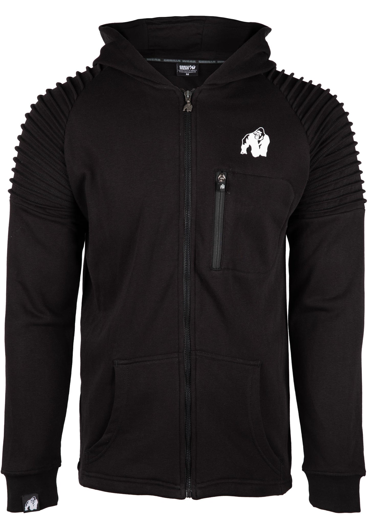 Gorilla Wear Delta Hoodie, black