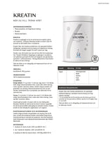 Holistic Kreatin Monohydrate 400g