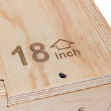 Virtufit Crossfit Plyo Box 3-in-1, 50x45x40 cm