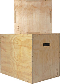 Virtufit Crossfit Plyo Box 3-in-1, 50x45x40 cm