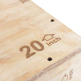 Virtufit Crossfit Plyo Box 3-in-1, 50x45x40 cm