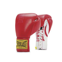 Everlast 1910 Sparring Laced Glove Red