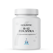 Holistic Vitamin B-12 Folsyra, Tuggtabletter 90 st