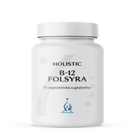 Holistic Vitamin B-12 Folsyra, Tuggtabletter 90 st