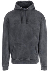 Gorilla Wear Crowley Oversized Men's Hoodie, washed grey
