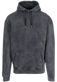 Gorilla Wear Crowley Oversized Men's Hoodie, washed grey