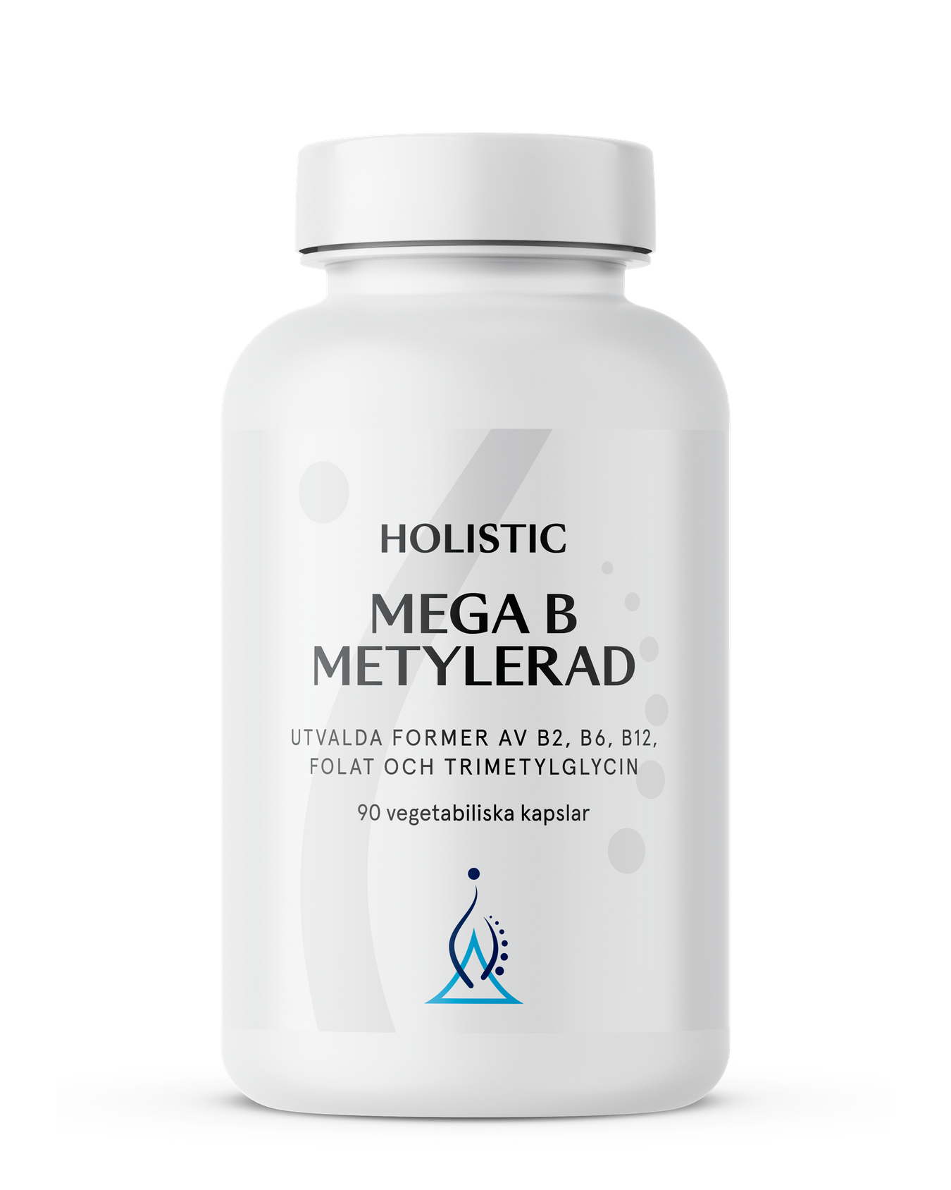 Holistic Mega B metylerad, 90 kapslar