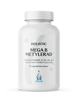 Holistic Mega B metylerad, 90 kapslar