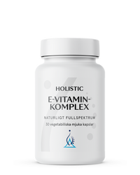 Holistic E-vitaminkomplex, 30 kapslar