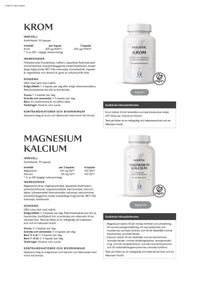 Holistic Krom, 90 kapslar