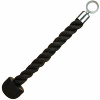 C.P. Sports One Hand Triceps Rope, black